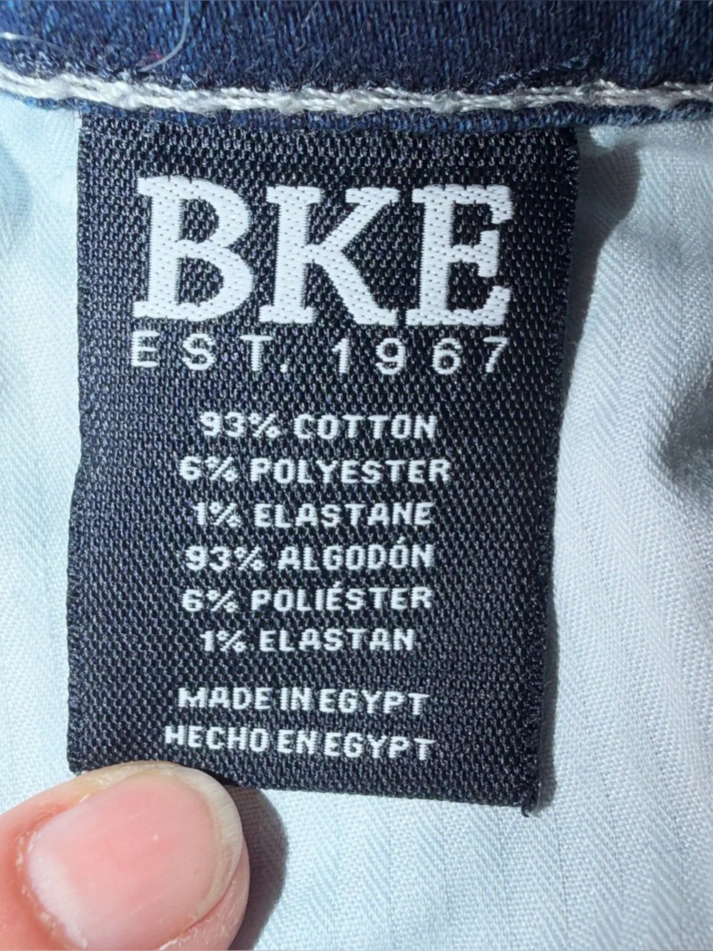 Mens BKE Nolan relaxed fit jeans size 33 jeans